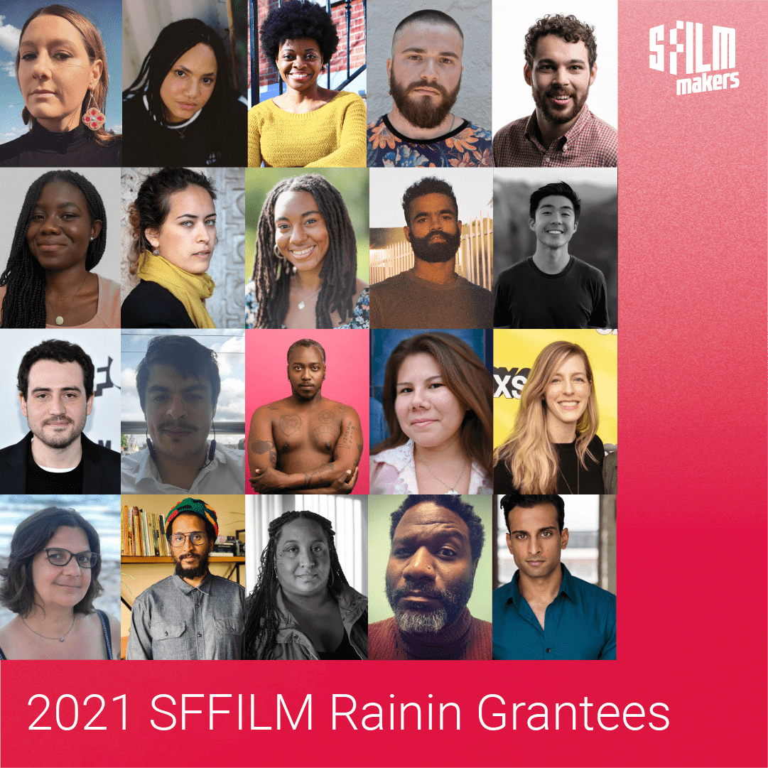 grid of SFFILM Rainin grantee headshots